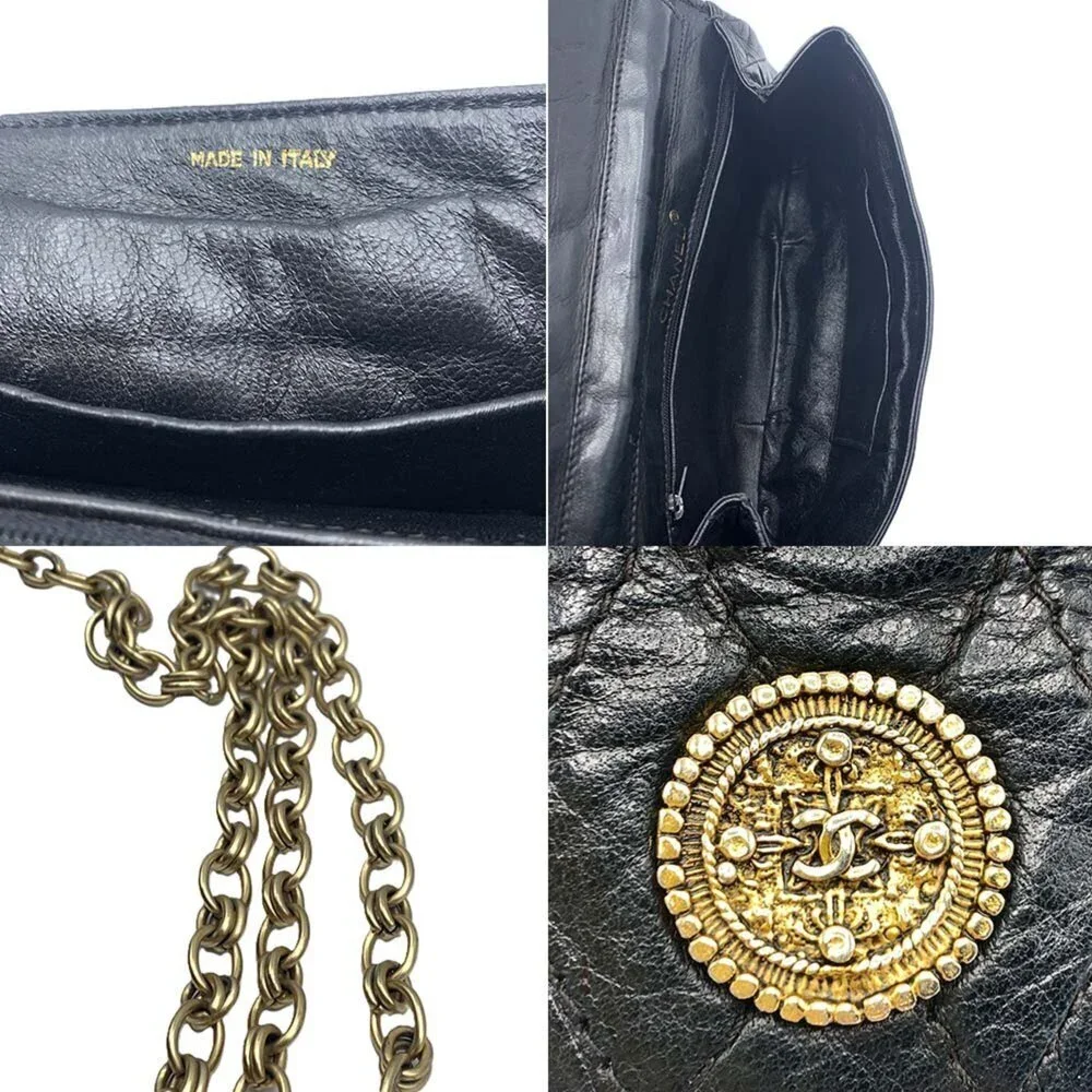 CHANEL Lambskin Leather Shoulder Bag